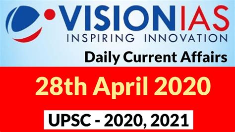 vision ias current affairs today